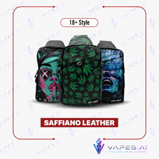Premium Saffiano Leather Shoulder Bag by Get Lost