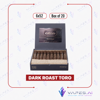 Cafeina Dark Roast Toro 6x52 Cigars | Box of 20