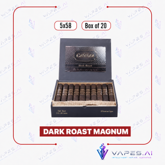 Cafeina Dark Roast In Crystal 6x50 Cigars | Box of 10